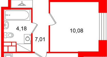 2-к. квартира, 52&nbsp;м²