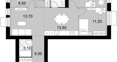 4-к. квартира, 81&nbsp;м²