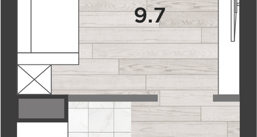 Студия, 26 м²