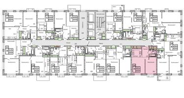 1-к. квартира, 43&nbsp;м²