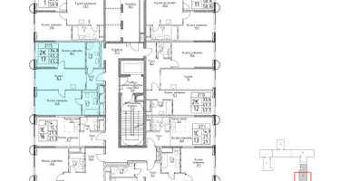 2-к. квартира, 65 м²