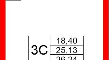 Студия, 25 м²