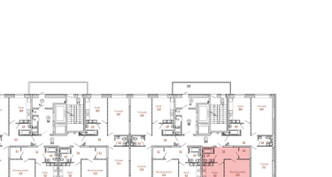 1-к. квартира, 41&nbsp;м²