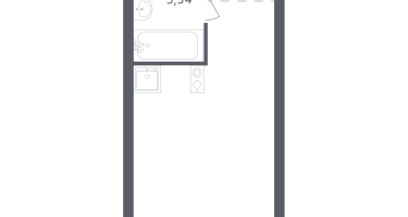 Студия, 22&nbsp;м²