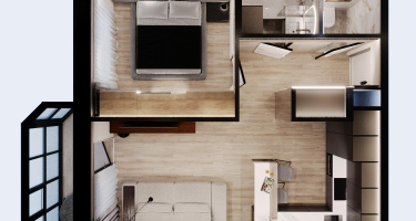 2-к. квартира, 43 м²