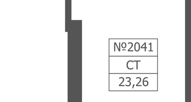 Студия, 23&nbsp;м²