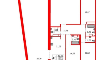 3-к. квартира, 129&nbsp;м²