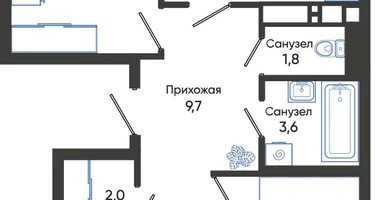 3-к. квартира, 72&nbsp;м²