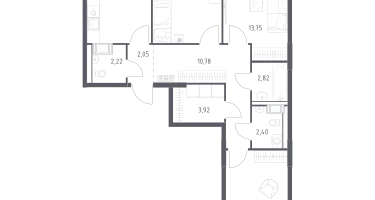 3-к. квартира, 78&nbsp;м²