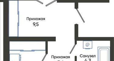 2-к. квартира, 70&nbsp;м²