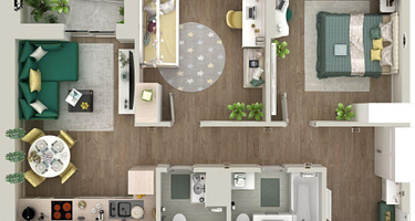 2-к. квартира, 61&nbsp;м²