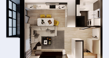 1-к. квартира, 37&nbsp;м²