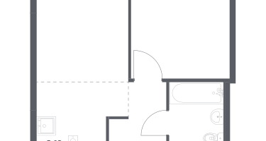 Студия, 34&nbsp;м²