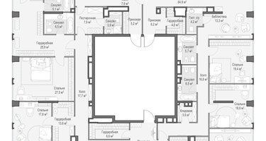 6-к. квартира, 480&nbsp;м²