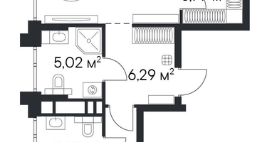 2-к. квартира, 74&nbsp;м²