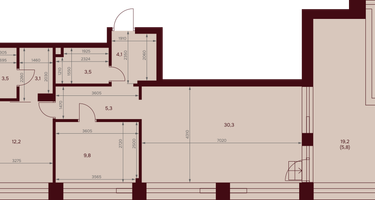 2-к. квартира, 74&nbsp;м²