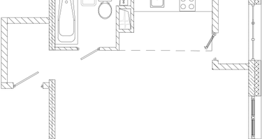 1-к. квартира, 33&nbsp;м²