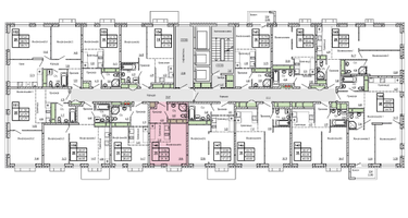 1-к. квартира, 29&nbsp;м²