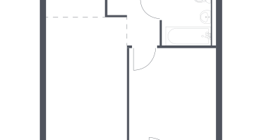 Студия, 38&nbsp;м²