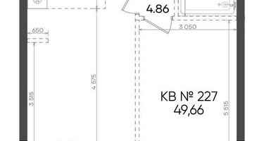 2-к. квартира, 49 м²