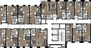 Студия, 15&nbsp;м²