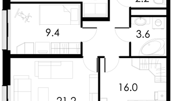 3-к. квартира, 78&nbsp;м²