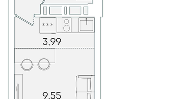 Студия, 20&nbsp;м²
