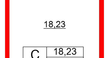 Студия, 24 м²