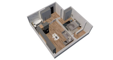 2-к. квартира, 52&nbsp;м²