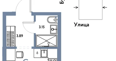 Студия, 23&nbsp;м²