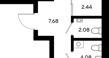 2-к. квартира, 63 м²