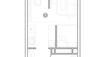 1-к. квартира, 29&nbsp;м²