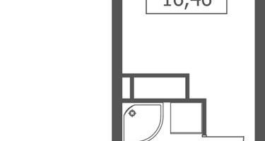 Студия, 16 м²