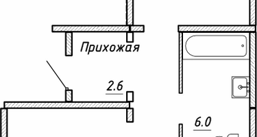 2-к. квартира, 68&nbsp;м²