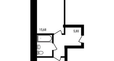 1-к. квартира, 37&nbsp;м²