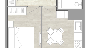 1-к. квартира, 38&nbsp;м²