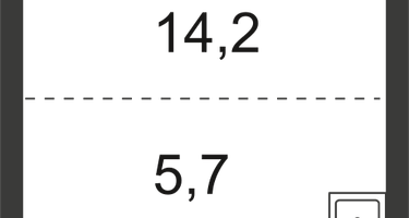 Студия, 27 м²