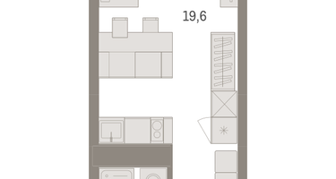 Студия, 32&nbsp;м²