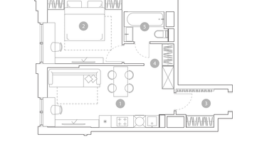 2-к. квартира, 41 м²