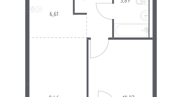 Студия, 35&nbsp;м²