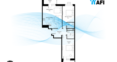 2-к. квартира, 81&nbsp;м²