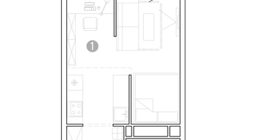 1-к. квартира, 30 м²