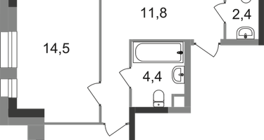 3-к. квартира, 96&nbsp;м²