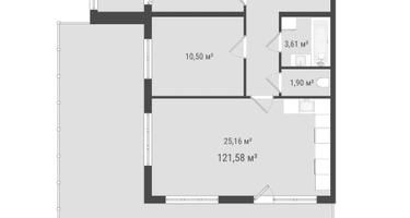 2-к. квартира, 83&nbsp;м²