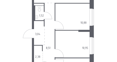 3-к. квартира, 70&nbsp;м²