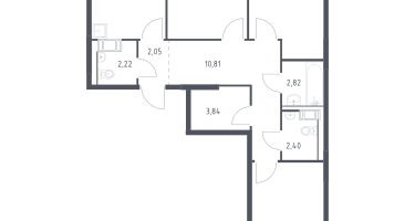 3-к. квартира, 78&nbsp;м²