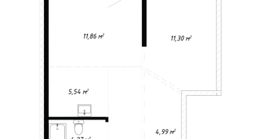 2-к. квартира, 47 м²