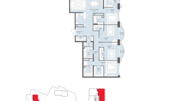4-к. квартира, 193 м²