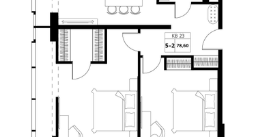 3-к. квартира, 78&nbsp;м²