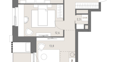 3-к. квартира, 67&nbsp;м²